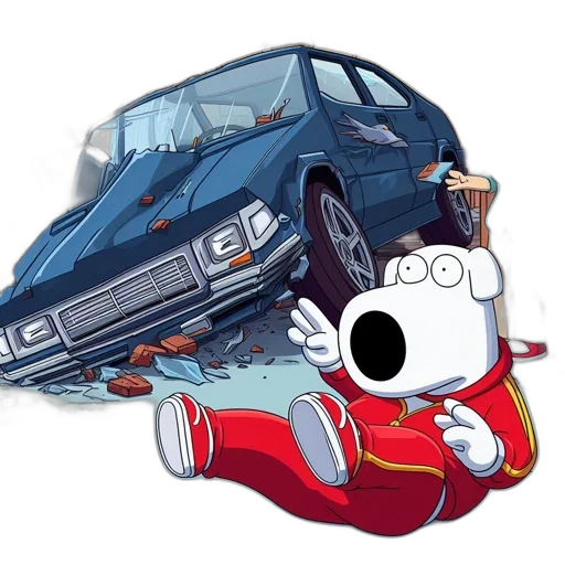 car, robot, animal, weapon transparent PNG cut-out