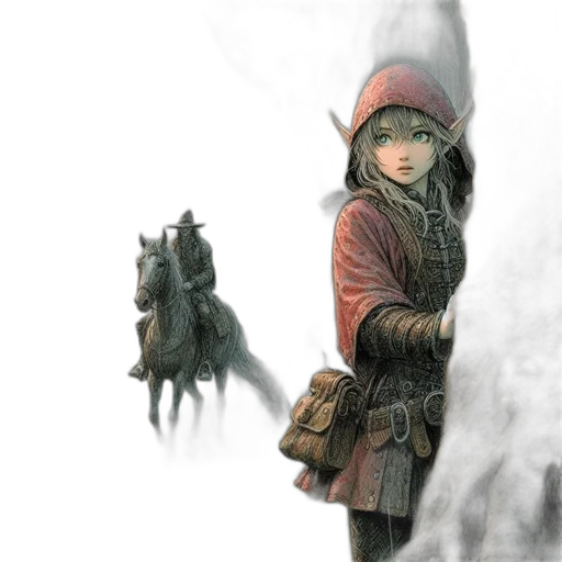 dragon, creature, hat, weapon transparent PNG cut-out