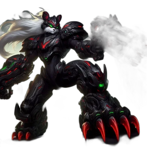 dragon, robot, weapon, creature transparent PNG cut-out