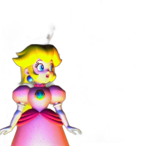 dress, robot, crown, staff transparent PNG cut-out
