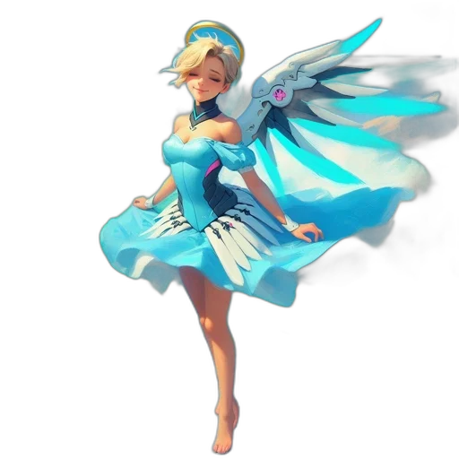 dress, staff, concept art, fantasy art transparent PNG cut-out