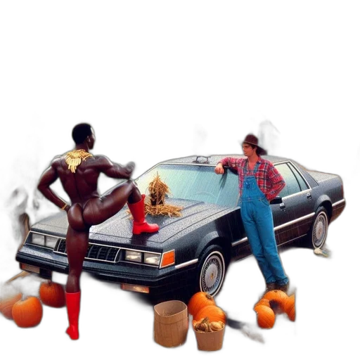 car, shoes, concept art, comic book art transparent PNG cut-out