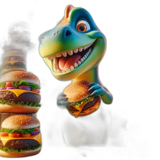 food, creature, dragon, animal transparent PNG cut-out