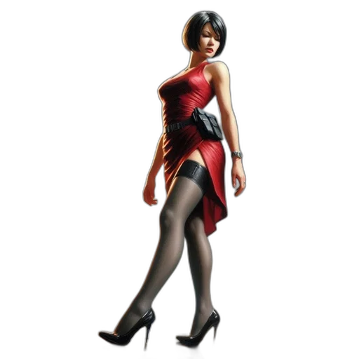dress, concept art, 3d render, photorealistic transparent PNG cut-out