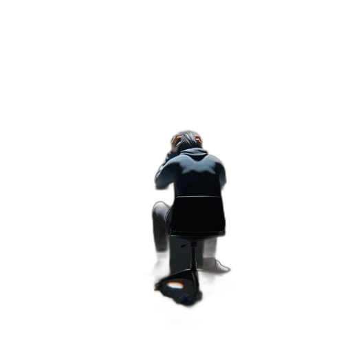 jacket, robot, staff, umbrella transparent PNG cut-out