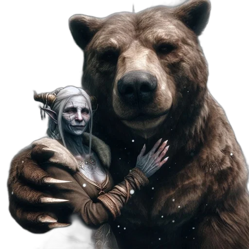animal, creature, mask, staff transparent PNG cut-out