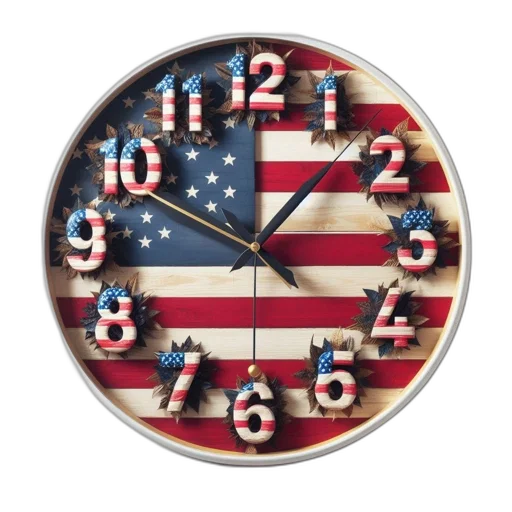unique, wall, clock, features transparent PNG cut-out