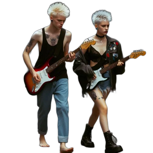 jacket, concept art, cyberpunk, vaporwave transparent PNG cut-out