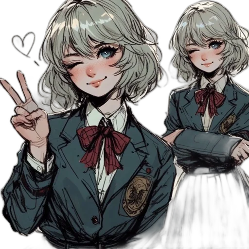 jacket, face, creature, staff transparent PNG cut-out