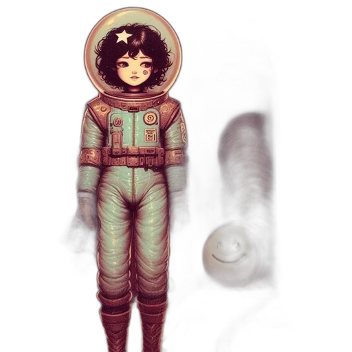 staff, robot, mask, creature transparent PNG cut-out
