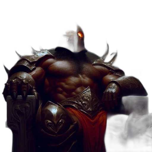 sword, mask, crown, robot transparent PNG cut-out