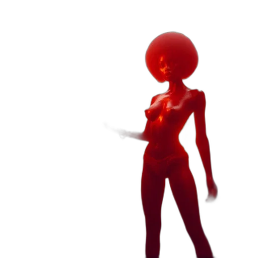 robot, staff, creature, dress transparent PNG cut-out
