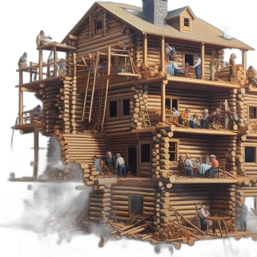 building, furniture, 3d render, concept art transparent PNG cut-out