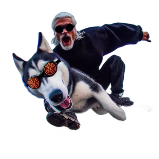 animal, creature, staff, cartoon transparent PNG cut-out