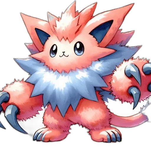 creature, animal, dragon, staff transparent PNG cut-out