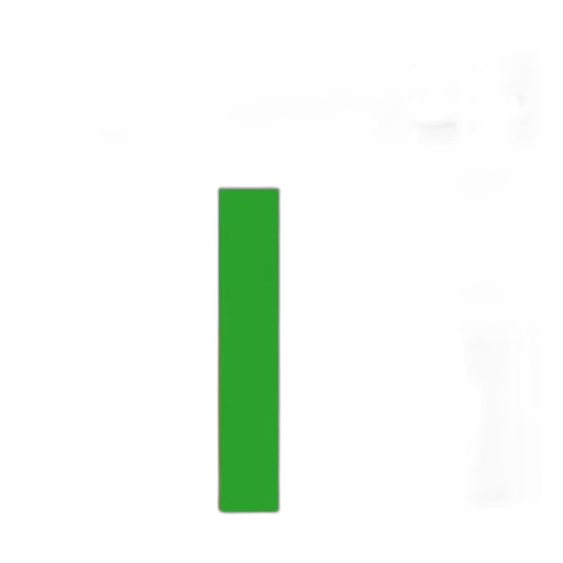staff, robot, pixel art, 3d render transparent PNG cut-out