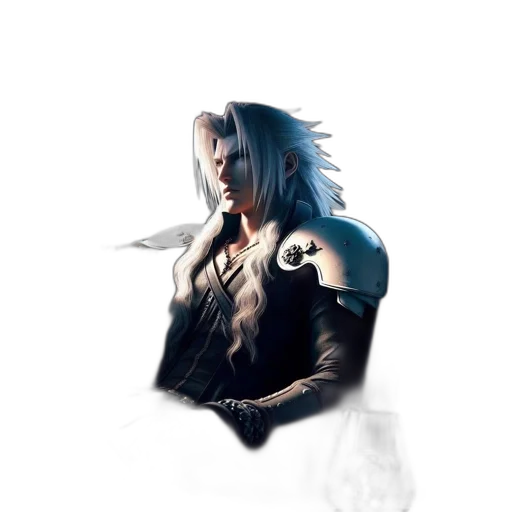 dragon, weapon, sword, hair transparent PNG cut-out