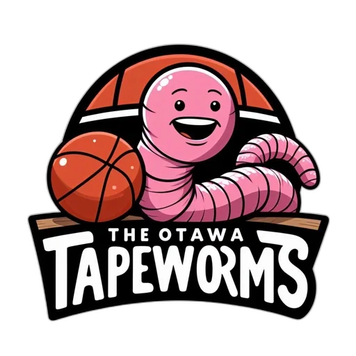 cartoon, pink, tapeworm, cheerful transparent PNG cut-out