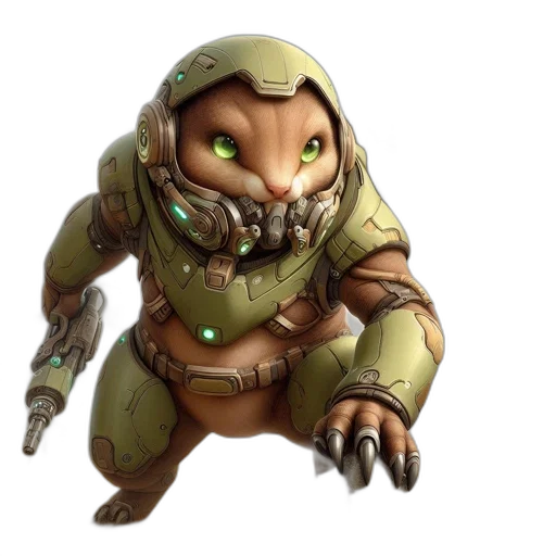 creature, animal, robot, mask transparent PNG cut-out