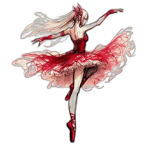 dress, concept art, fantasy art, pixel art transparent PNG cut-out