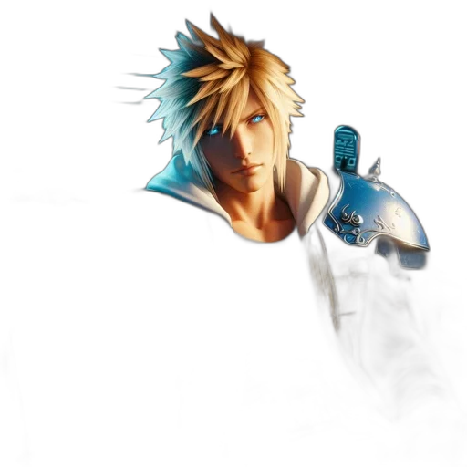 weapon, staff, face, concept art transparent PNG cut-out