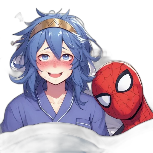 mask, creature, watercolor, anime transparent PNG cut-out