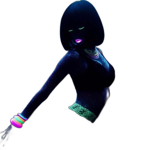 mask, dress, staff, robot transparent PNG cut-out
