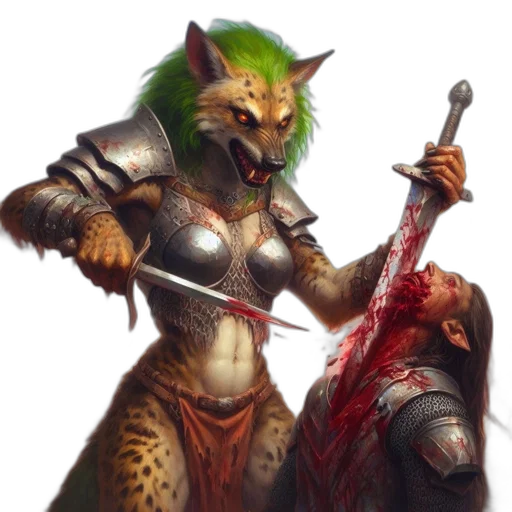 staff, animal, fantasy art, concept art transparent PNG cut-out