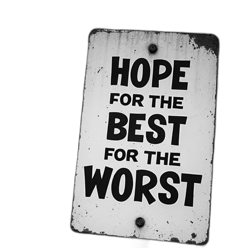 black, white, sign, says transparent PNG cut-out