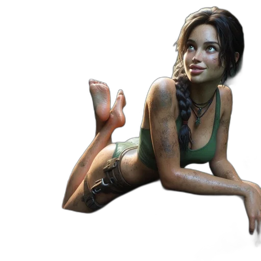 creature, photorealistic, concept art, 3d render transparent PNG cut-out