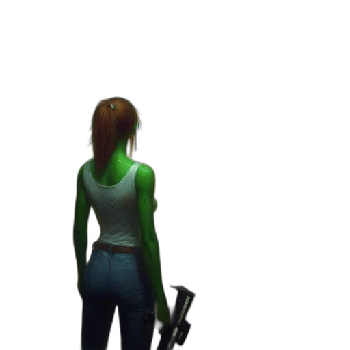 staff, weapon, robot, jacket transparent PNG cut-out