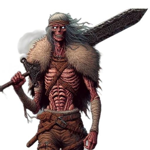 creature, staff, animal, concept art transparent PNG cut-out