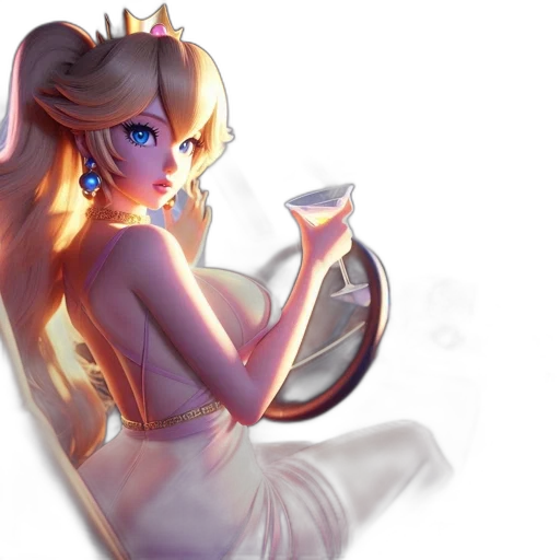 dress, concept art, fantasy art, anime transparent PNG cut-out