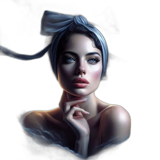 face, mask, dress, crown transparent PNG cut-out