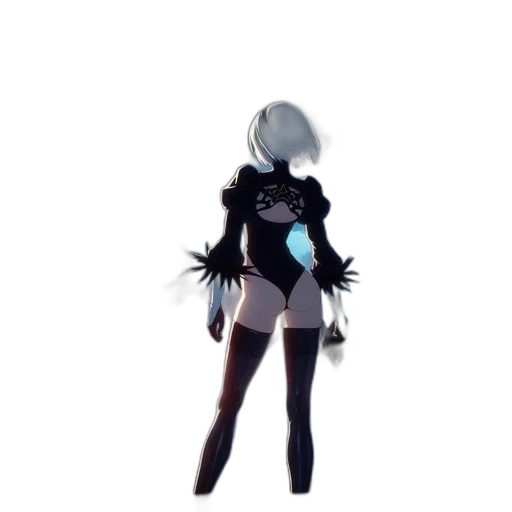 robot, dress, jacket, staff transparent PNG cut-out