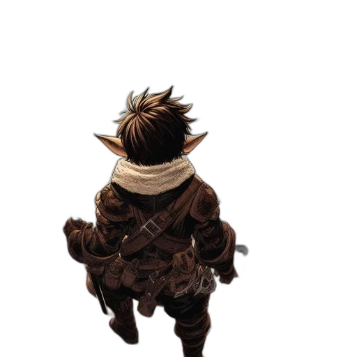 staff, jacket, sword, dragon transparent PNG cut-out