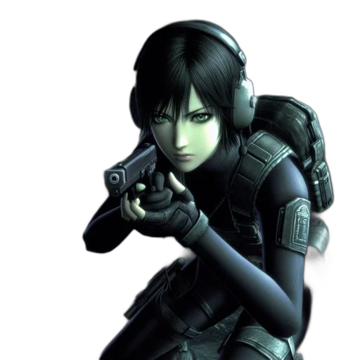 weapon, robot, concept art, cyberpunk transparent PNG cut-out