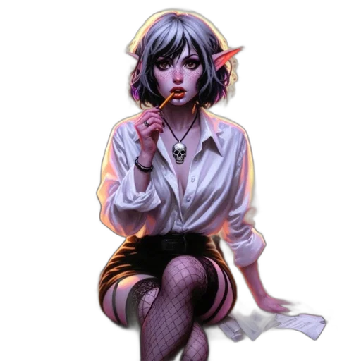 staff, dress, jewelry, concept art transparent PNG cut-out