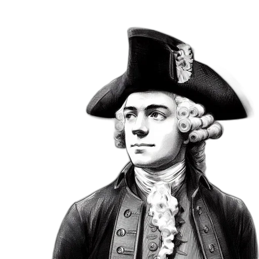 hat, face, jacket, staff transparent PNG cut-out