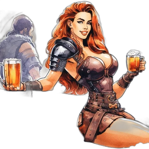 dress, comic book art, concept art, fantasy art transparent PNG cut-out