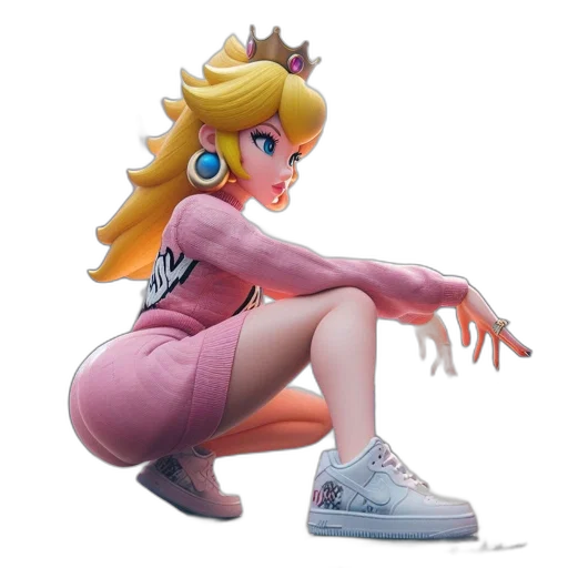 crown, dress, shoes, weapon transparent PNG cut-out