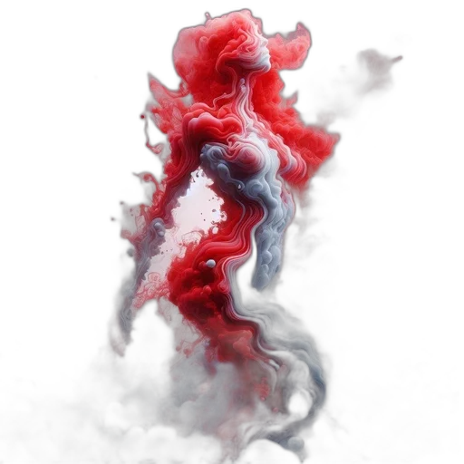 dragon, creature, mask, hair transparent PNG cut-out