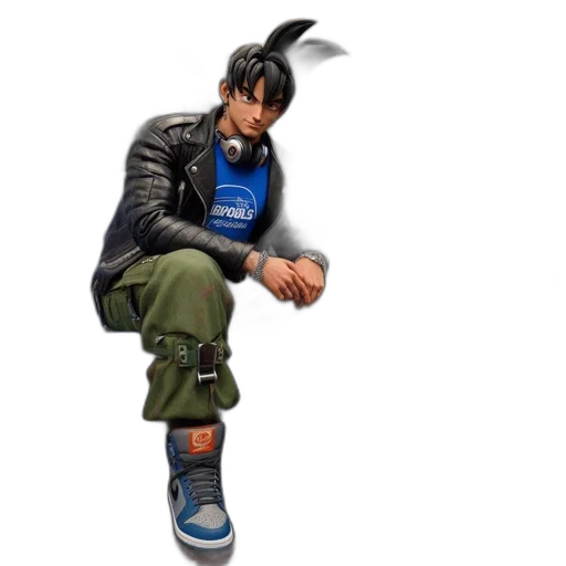 jacket, shoes, weapon, concept art transparent PNG cut-out
