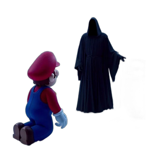 dress, mask, creature, jacket transparent PNG cut-out