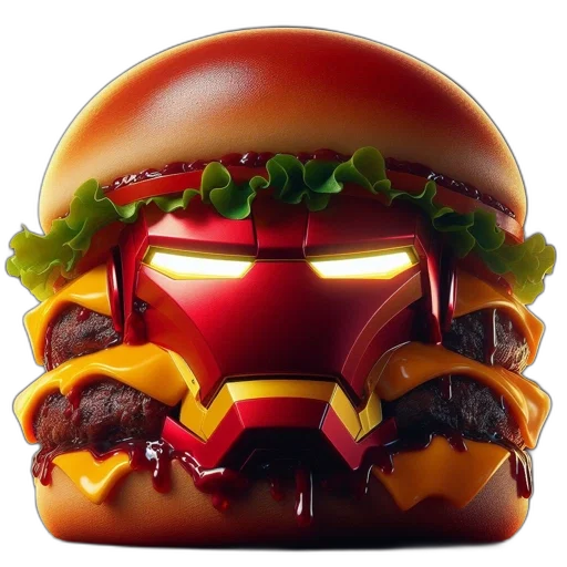 food, 3d render, photorealistic, concept art transparent PNG cut-out