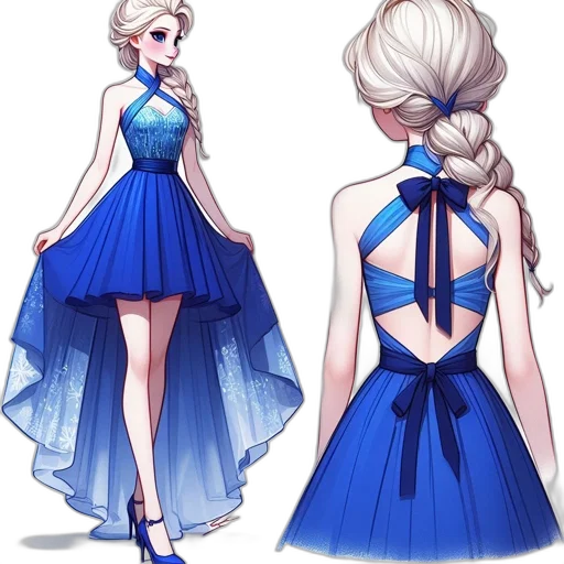 dress, concept art, fantasy art, pixel art transparent PNG cut-out