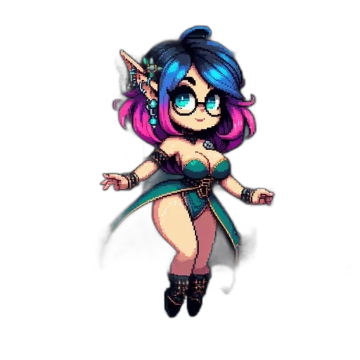 staff, pixel art, fantasy art, concept art transparent PNG cut-out
