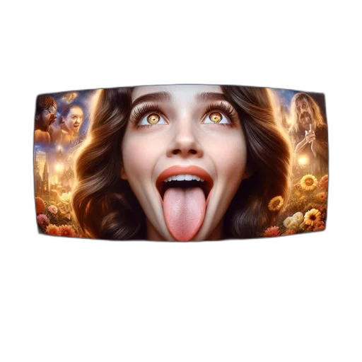 face, fantasy art, concept art, outer space transparent PNG cut-out