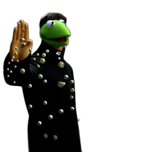 jacket, staff, 3d render, concept art transparent PNG cut-out