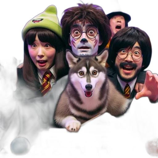 mask, staff, animal, concept art transparent PNG cut-out